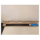 NEW UMBRA CAPPA SET OF 2 CURTAIN RODS (36-72”)