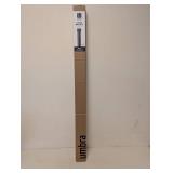 NEW UMBRA CAPPA SET OF 2 CURTAIN RODS (36-72”)