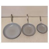 3PC. TRAMONTINA PAN SET