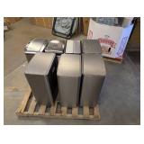 MIXED LOT OF GARBAGE CANS