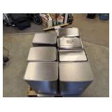 MIXED LOT OF GARBAGE CANS