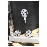 Commercial Multi-Station Weight Machine with Leg Press and Dip Stand