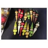 Collection of Christmas Ornaments and Holiday Decorations