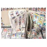 Large Baseball Card Collection in Binder Featuring Various Players