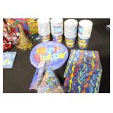 Large Assortment of Birthday Party Supplies with Toy Story Theme