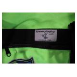 Pair of Midwest Mustangs Green Duffel Bags by Hummingbergbags
