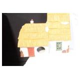 Collection of Christmas Figurines and Holiday Decor Including Annalee, Boyds Bears, and Department 56