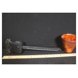 Collection of Lawn and Garden Supplies Including Hose, Mulch Film, Extension Cord, and Accessories