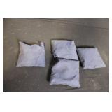 Collection of Lawn and Garden Supplies Including Hose, Mulch Film, Extension Cord, and Accessories