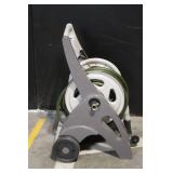 Hosemobile Hose Reel Cart with Garden Hose and Nozzle