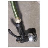 Portable Garden Hose Reel Cart with Hose and Spray Nozzle