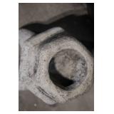 Metal Christmas Tree Stand and Concrete Outdoor Decorative Stand