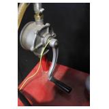 30-Gallon Bidirectional Hand Oil Pump Cart with Hose and Nozzle