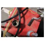 30-Gallon Bidirectional Hand Oil Pump Cart with Hose and Nozzle