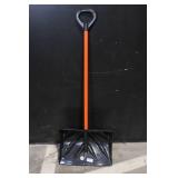 Lot of Floor Cleaning Tools with Brooms, Snow Shovels, Squeegees, and Holders