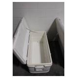 Pair of Large Igloo MaxCold Coolers with Lids and Handles