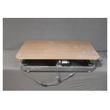 Electric Adjustable Sit Stand Desk Riser with USB Port