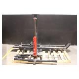 Heavy-Duty Vehicle Wheel Lift with Draw-Tite Hitch and Hydraulic Jack