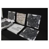 Assorted Decorative Tile Sheets and Stone Mosaic Panels Set