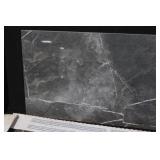 MIKE 12x24 Inch Glazed Porcelain Tiles in Gray Marble Finish, Set of Boxes
