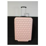 Samsonite Pink Hard Shell Rolling Suitcase with Telescopic Handle