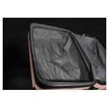 Samsonite Pink Hard Shell Rolling Suitcase with Telescopic Handle