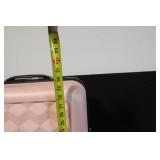 Samsonite Pink Hard Shell Rolling Suitcase with Telescopic Handle
