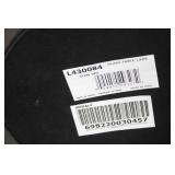 Pair of Glass Table Lamps with Antique Mercury Finish