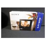 Home Decor Bundle with Sony 7in Digital Photo Frame, Throw Blankets, Glass Coasters, and Woven Basket