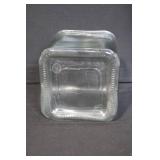 Collection of Glass Storage Jars - IKEA Tall Jars, Ball Mason Jars, Square Glass Jar