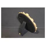 Set of 2 Glass Storage Jars, Crystal Perfume Bottle, and Ornate Picture Frame