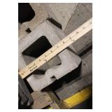 Pallet Lot of Concrete Pavers, Cinder Blocks, and Deer Mineral Bag