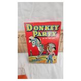 Bop-A-Loop Game w/Box and Donkey Party Game from Late 50