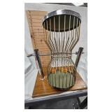 Mid Century Large Chuck-A-Luck Dice Game(3 Die size)