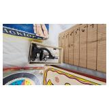 Knock Down Target Game(Backboard only) w.box, and Stickler Game, Bingo