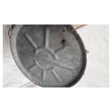 Antique Car Headlight/Delpho 1 Gallon Gas Can in Nice Condition