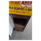 ANCO Winshield Wiper Display Box, beautiful Piece, Nice Condition