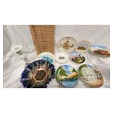 Fenton Carnival Glass Grape and Vine Design