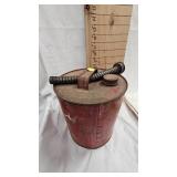 Marlboro Towl(Still in Package unopened) and Vintage Gas Can