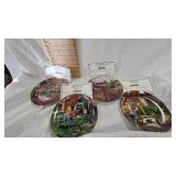Lot of 4 John Deere Collector Plates