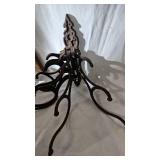 Cow Bell and Cast Iron Hinged Coat Hanger