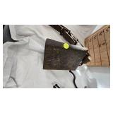 Cow Bell and Cast Iron Hinged Coat Hanger