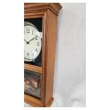 Terry Redlin "Harvest Moon" Wood Wall Clock