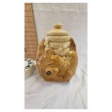 McCoy Seeping Bear w/Beehive Coookie Jar