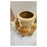 McCoy Seeping Bear w/Beehive Coookie Jar