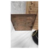 Wild Wings Blue Bill Duck Sculpture, Limited Edition, Vintage Hammered Copper Picture