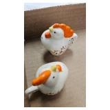 Chicken S/P, Chick S/P, Egg Holders, Chicken Figures Lot