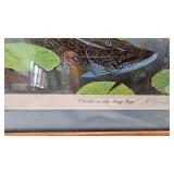 Lot of three Smaller Pictures- "Northern Frog Legs" and others
