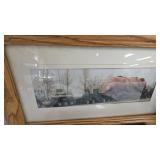 Lot of three Smaller Pictures- "Northern Frog Legs" and others