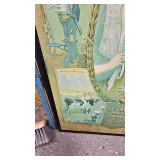 Vintage DeLeval Cream Seperator Metal Sign